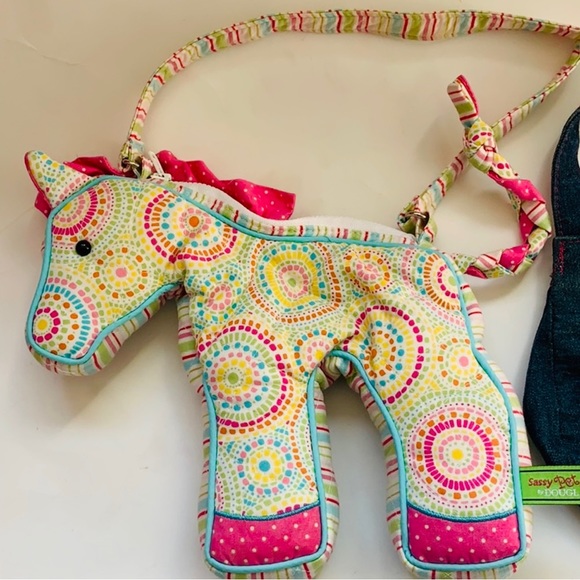 Sassy Petsaks by Douglas Pony Bag and Denim Bag - Picture 3 of 11
